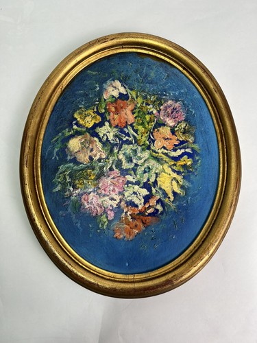 Peinture huile vintage - l'huile,