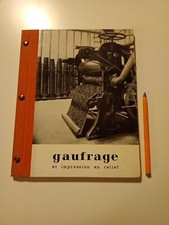 Livre Technique Sur Le Gaufrage Et Impression En Relief