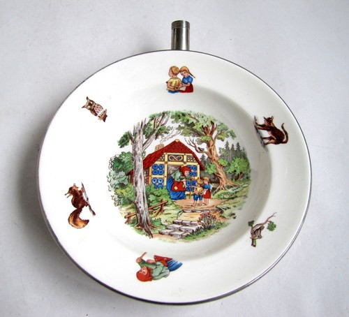 Ancienne assiette chaude - assiette,