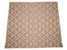 Matelassé Cuir artificiel BEIGE FONCÉ Tapis coffre pour Hummer H2 2002-2009