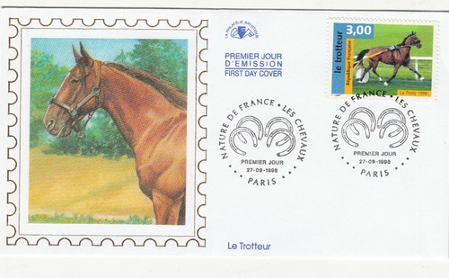 Enveloppe jour timbrée - enveloppe,