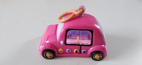 Pixel chix voiture rose - voiture,