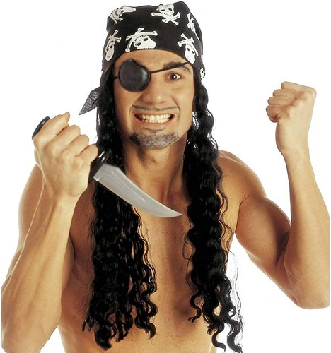 Widmann perruque pirate avec - widmann,