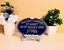 Plaque en Métal avec Support