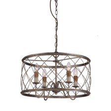 Lustre Suspension Argent D