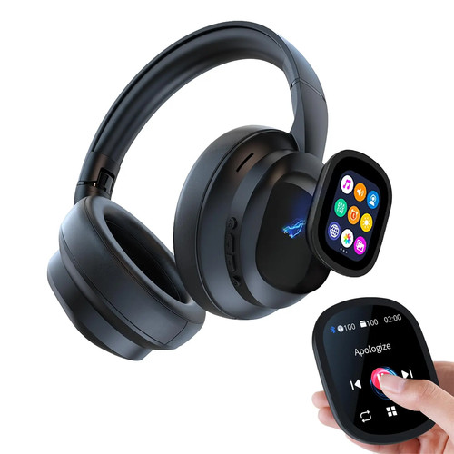 Headphones with screen - headphones,