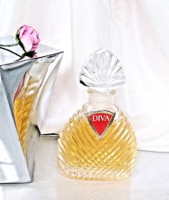 Miniature DIVA de UNGARO Hauteur 7 cm- Bouchon verre*Etiq.Papier*7,5 ml*Plein*SB