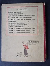 EO - Tintin L’étoilé mystérieuse - A18 Sans Titre 1ère page - Dos Blanc - 1942