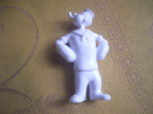 Ancienne figurine monochrome - figurine,
