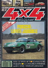 4X4 MAGAZINE N°75 PORSCHE : LAFFITE - JABOUILLE / TOYOTA BJ 71 / DELTA INTEGRALE