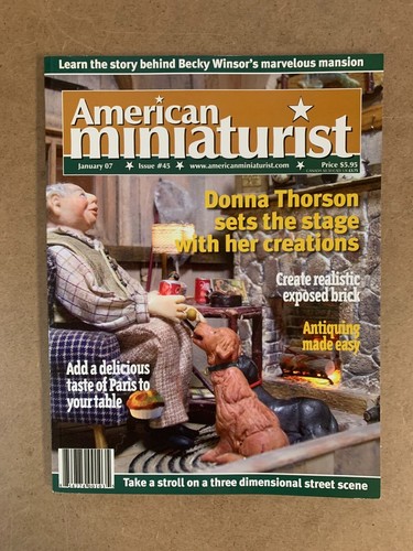 American miniaturist magazine - american,