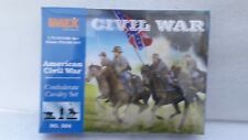 FIGURINES PLASTIQUE 1/72 IMEX 504 AMERICAN CIVIL WAR CONFEDERATE CAVALRY SET