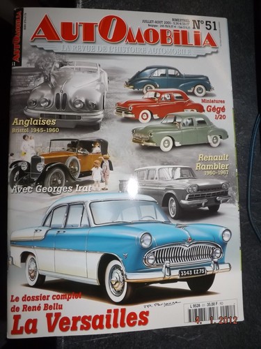 Revue automobilia 51 - gc, la