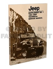 Manuel De Réparation De Jeep