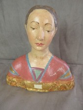 BUSTE ancien, en terre cuite. Ippolita Maria Sforza