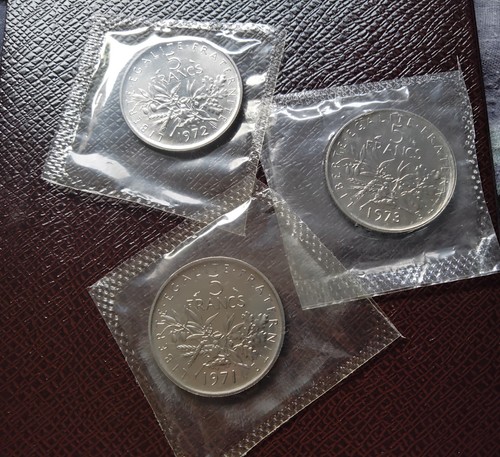 Lot francs semeuse - lot,