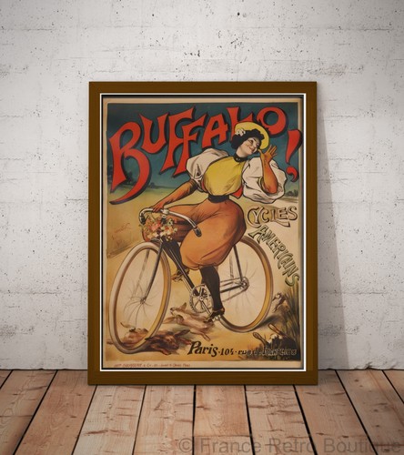 Affiche poster velo buffalo - affiche-poster,