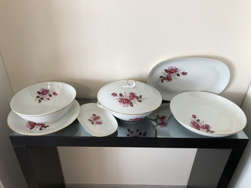 Service plats soupière - plats,