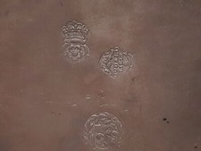 ancien plat en étain de Jean