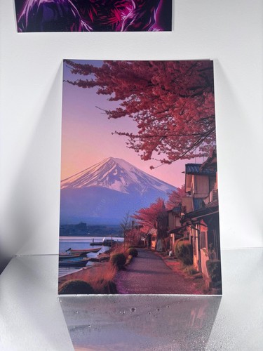 Tableau metal japonais - tableau,