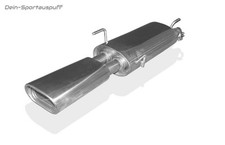 Fox Échappement sport Opel Astra F Notchback u. Convertible attelage 3-points