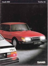 catalogue / brochure Saab 900 Turbo 16 1983 France