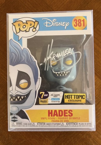 Hades funko pop signed - funko, sketch