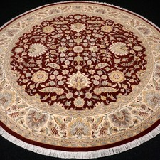 Tapis rond oriental rouge 245 - rond,