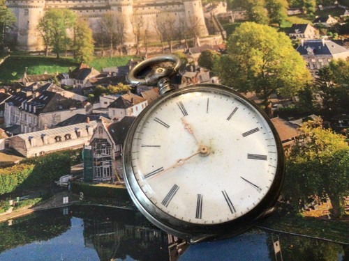 Montre gousset anonyme en - à,