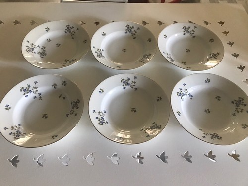 Limoges jbt cie 6 assiettes - limoges, &