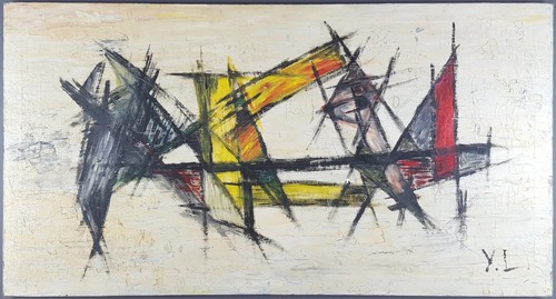 Ancien tableau composition - ancien, "composition