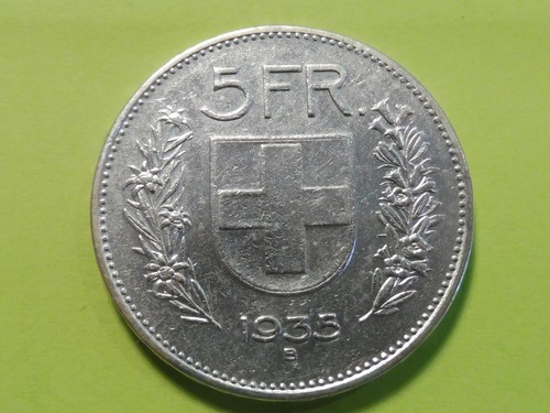 Monnaie suisse frs argent - ,