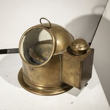 NAVIGATION INSTRUMENT ANCIEN BOUSSOLE COMPAS MARINE LAMP UK SHERWOOD BAHM