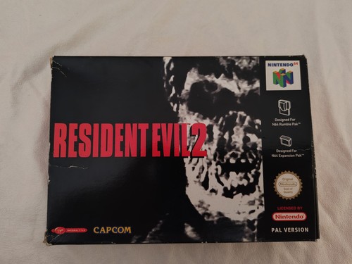 Resident evil n64 pal cib - resident,