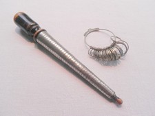 Anciens triboulet et baguier métier bijoutier collection Napoléon III