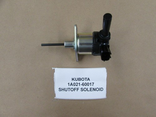 Genuine kubota fuel solenoid - fuel,