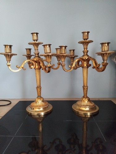 Superbe paire chandelier - de,