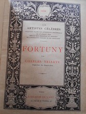 LES ARTISTES CELEBRES-FORTUNY PAR CHARLES YRIARTE-1886-16 GRAVURES 