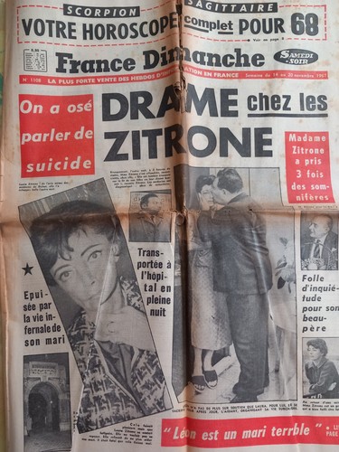 France dimanche 1108 sheila - france,