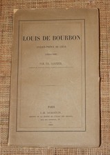 Ed Garnier Louis de Bourbon