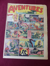 JOURNAL BD :  AVENTURES n° 41 du 10 octobre  1949 / le fantome du bengale etc