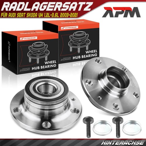 Hub kit roulements arrière - 2x,