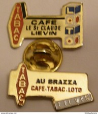 pin's LOT de 2 pin's TABAC