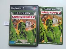 Army Men Sarge’s Heroes 2 Complet sur Playstation 2 PS2 !!!