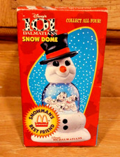 Boule de neige Noël figurine statue bonhomme de neige - Disney - 101 dalmatiens