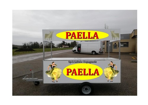 Kiosque paella très bonne - kiosque,