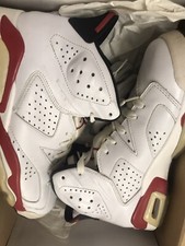 Superbe Air Jordan Spikize Blanche Et Rouge  Us 7 Us 40 Authentique