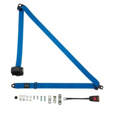 Avant Automatique Siège Ceinture Pour Ford Zodiac Mk4 Saloon 1966-1971 Bleu