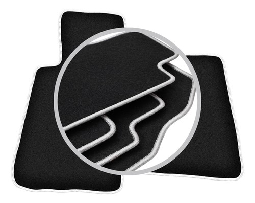 Tapis sol velours noir - tapis,