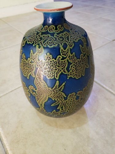 Vintage antique japanese blue - antique,